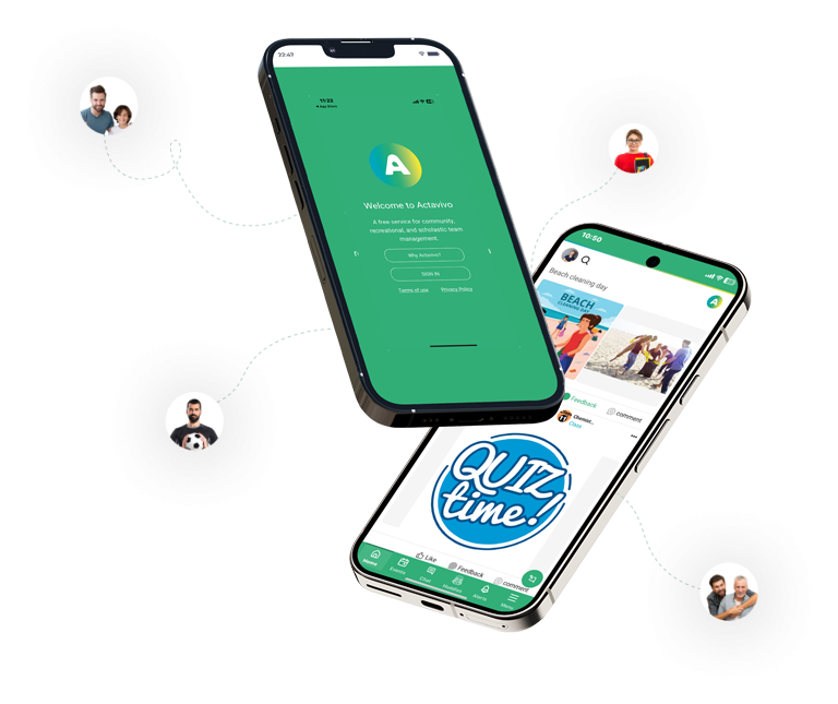 Actavivo Mobile mockup
